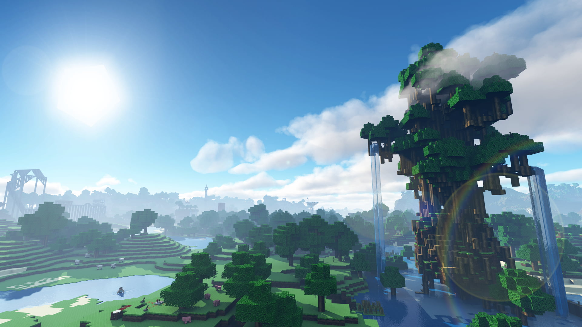 Header Cover #1-Minecraft Morning Mode