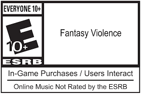 ESRB Rating 10+ | Game Genre: Fantasy Violence